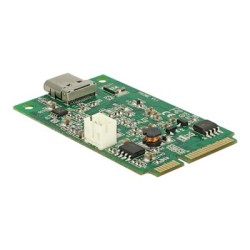 Delock Mini PCIe I/O PCIe full size 1 x USB Type-C 3.1 Gen 2 - USB adaptér - PCIe Mini Card - USB-C 3.1 Gen 2 x 1