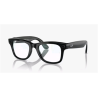 Meta Ray-Ban Wayfarer, AI brýle, Shiny Black, Clear