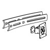 Ergotron DS100 Triple Display Upgrade Kit - Upevňovací komponent (pivot, prodlužovací ramena) - pro trojitý plochý panel - černá