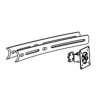 Ergotron DS100 Crossbar Extender, Long - Upevňovací komponent (prodlužovací příčka, centrální úchyt) - pro 2 LCD displeje
