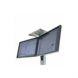 Ergotron - Montážní sada (upevňovací prvky, police, shelf bracket) - pro kamera pro video konference - šedá