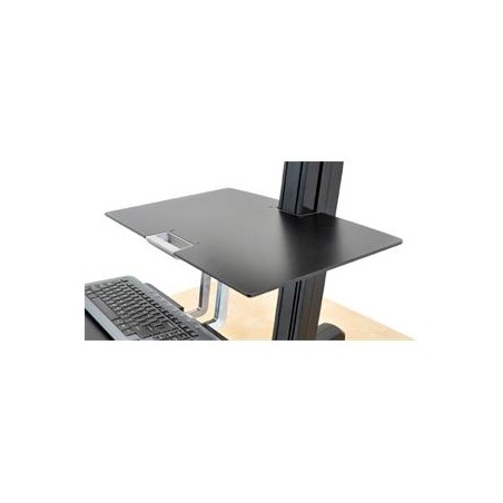 Ergotron WorkFit-S - Upevňovací komponent (pracovní plocha) - phenolic composite - černá