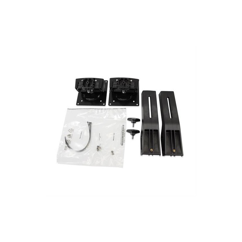 Ergotron Tall-User Kit for WorkFit Dual - Montážní sada (2 čepy, 2 posuvné držáky) - pro 2 LCD displeje - černá - velikost