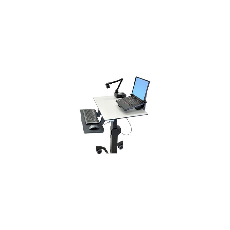 Ergotron TeachWell MDW Laptop Kit - Upevňovací komponent (clamp, security bracket) - pro notebook (počítač) - tuhově šedý - pro