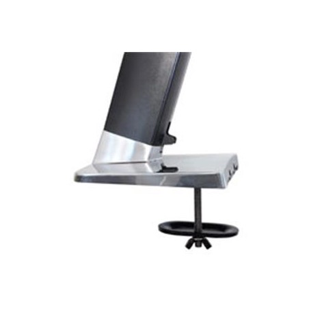 Ergotron Grommet Mount for WorkFit-A - Upevňovací komponent - ocel - černá, leštěný hliník