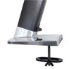 Ergotron Grommet Mount for WorkFit-A - Upevňovací komponent - ocel - černá, leštěný hliník
