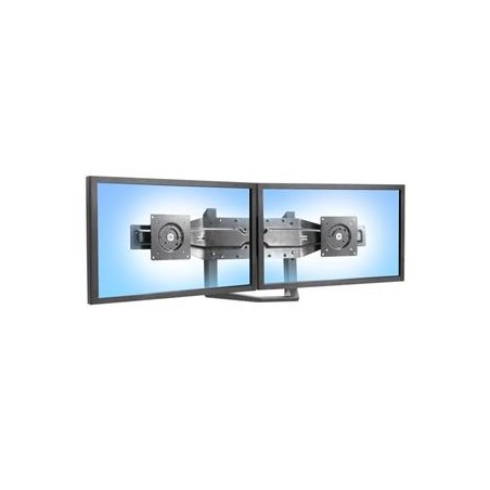 Ergotron - Upevňovací komponent (rukojeť, montáž duálního monitoru) - pro 2 LCD displeje - černá - velikost obrazovky: 22"-26"