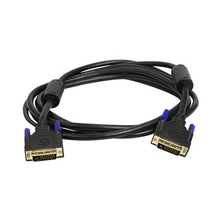 Ergotron - Kabel DVI - dva spoje - DVI-D (M) do DVI-D (M) - 3.05 m - lisovaný - černá - pro P/N: 45-353-026