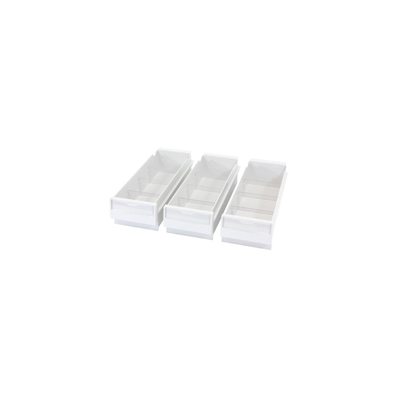 Ergotron StyleView Replacement Drawer Kit - Upevňovací komponent (výsuvná zásuvka) - pro léky - bílá - pro Ergotron SV43, SV44