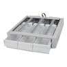 Ergotron Supplemental Triple Drawer - Upevňovací komponent (zásuvkový modul) - šedá, bílá