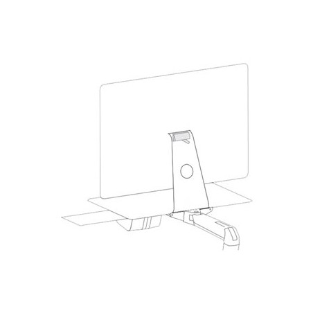 Ergotron StyleView - Upevňovací komponent (stojan) - pro iMac - černá