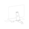 Ergotron StyleView - Upevňovací komponent (stojan) - pro iMac - černá