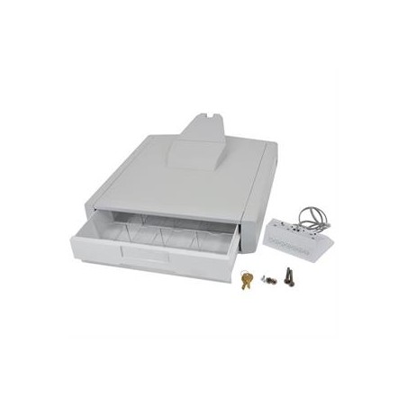 Ergotron SV44 Primary Single Drawer for LCD Cart - Upevňovací komponent (zásuvkový modul) - šedá, bílá