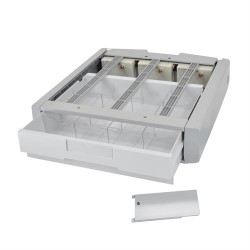 Ergotron StyleView Supplemental Storage Drawer, Single - Storage box - šedobílá - lze připevnit na vozík