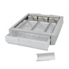 Ergotron StyleView Supplemental Storage Drawer, Single - Storage box - šedobílá - lze připevnit na vozík