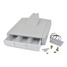 Ergotron SV43 Primary Triple Drawer for Laptop Cart - Upevňovací komponent (zásuvkový modul) - šedá, bílá