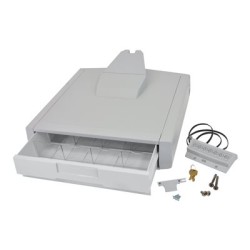 Ergotron SV43 Primary Single Drawer for Laptop Cart - Upevňovací komponent (zásuvkový modul) - šedá, bílá