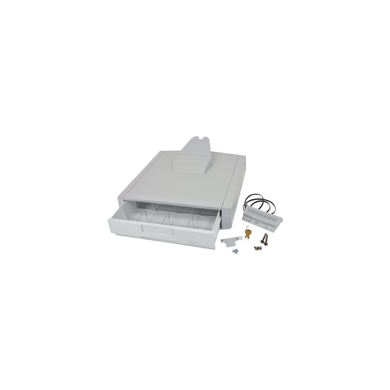 Ergotron SV43 Primary Single Drawer for Laptop Cart - Upevňovací komponent (zásuvkový modul) - šedá, bílá