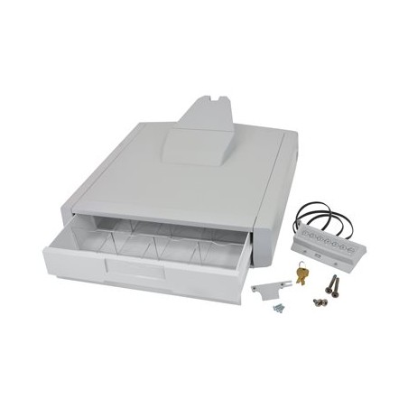 Ergotron SV43 Primary Single Drawer for Laptop Cart - Upevňovací komponent (zásuvkový modul) - šedá, bílá