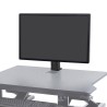 Ergotron WorkFit Single HD Monitor Kit/Black
