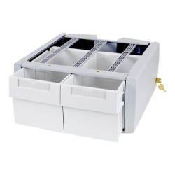 Ergotron StyleView SV Supplemental Storage Drawer, Double Tall - Upevňovací komponent (zásuvkový modul) - uzamykatelný