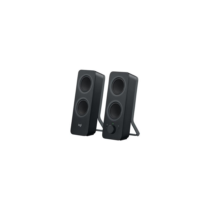Logitech Z207 - Reproduktory - pro PC - 2.0 kanál - bezdrátový - Bluetooth - 5 Watt (celkem) - černá