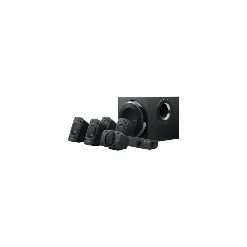 Logitech Z-906 - Systém reproduktorů - pro domácí kino - 5.1-kanálový - 500 Watt (celkem)