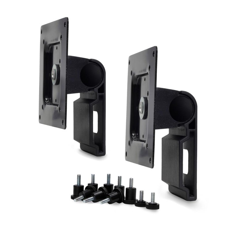Ergotron Dual Monitor Tilt Pivot Kit - Montážní sada (2 čepy, 2 kabelové úvazky, šrouby) - pro 2 monitory - černá