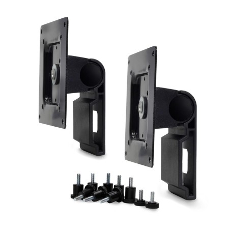 Ergotron Dual Monitor Tilt Pivot Kit - Montážní sada (2 čepy, 2 kabelové úvazky, šrouby) - pro 2 monitory - černá