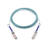 NVIDIA - Kabel pro přímé připojení 100GBase - QSFP do QSFP - 10 m - 10 m - optické vlákno - neobsahuje halogen, podpora Ethernet