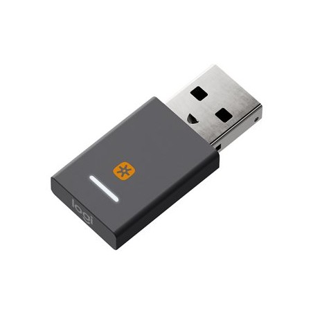 Logitech Unifying + Audio Receiver UC - Bezdrátový radiový prijímac pro sluchátka s mikrofonem, mouse, klávesnice - pro UC Zone