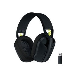 Logitech Lightspeed G435 - Náhlavní souprava - plná velikost - Bluetooth / 2,4 GHz radiová frekvence - bezdrátový - černá