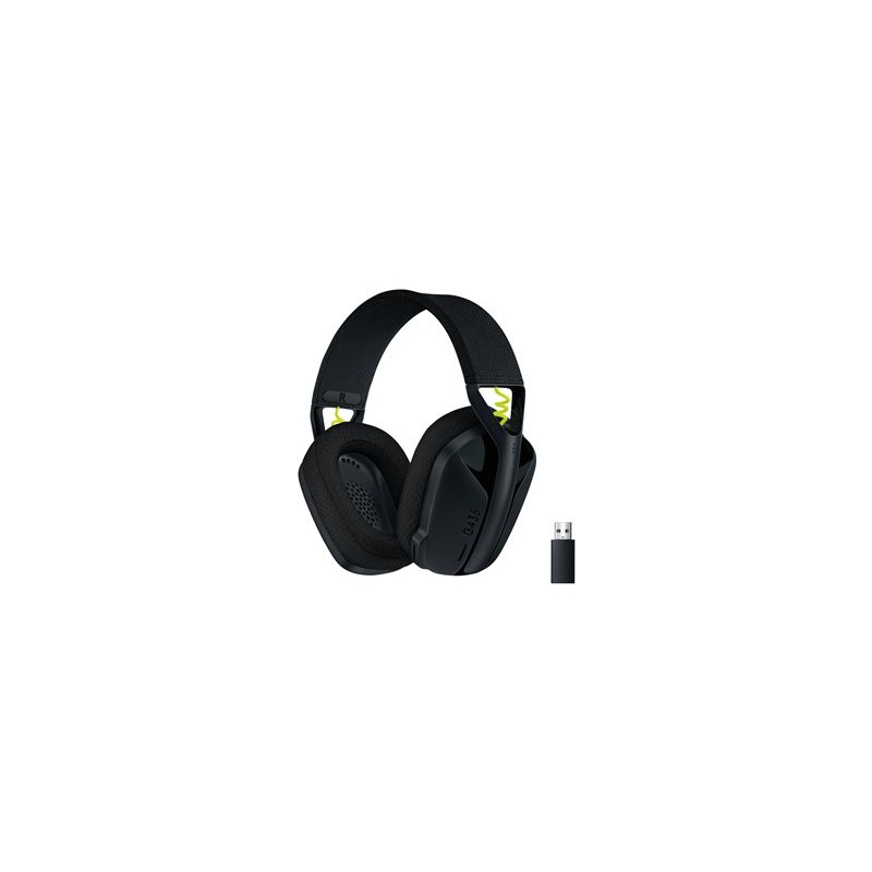 Logitech Lightspeed G435 - Náhlavní souprava - plná velikost - Bluetooth / 2,4 GHz radiová frekvence - bezdrátový - černá