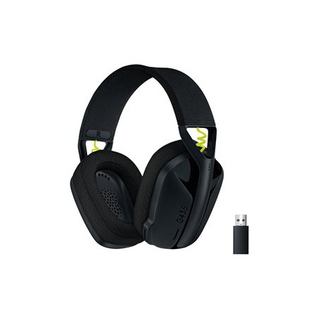 Logitech Lightspeed G435 - Náhlavní souprava - plná velikost - Bluetooth / 2,4 GHz radiová frekvence - bezdrátový - černá