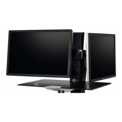 Ergotron - Upevňovací komponent (dvoukloubový) - pro 2 LCD displeje - černá - velikost obrazovky: až 25"