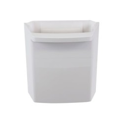 Ergotron CareFit Pro - Upevňovací komponent (bin, pinový kryt) - zdravotní - bílá - lze připevnit na vozík - pro P/N: