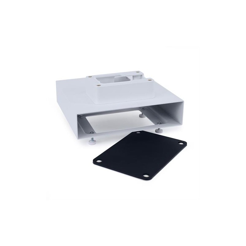 Ergotron Slim 2.0 - Upevňovací komponent (držák CPU) - zdravotní - bílá - lze připevnit na vozík - pro CareFit Slim 2.0