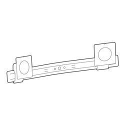 Ergotron LX Pro - Montážní sada (oblouk, 2 čepy, upínací prvky) - pro plochý panel - duální přímá konverze, montážní sada