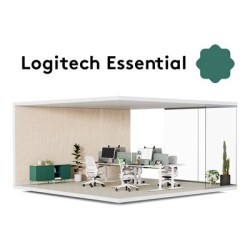 Logitech Essential for Flex Desks | One Year Service Plan - Licence na předplatné (1 rok) + Logitech Basic Support - 1 flex desk