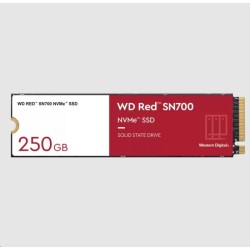 WD Red SN700 POWERED BY SANDISK/250GB/SSD/M.2 NVMe/5R WDS250G1R0C68BDK0