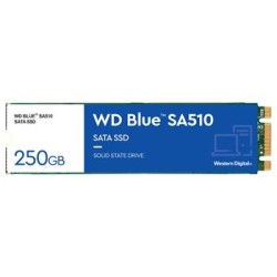 WD Blue SA510 POWERED BY SANDISK/250GB/SSD/M.2 SATA/5R WDS250G3B0B00AXS0