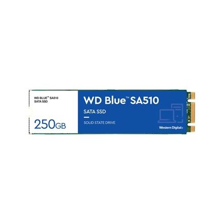 WD Blue SA510 POWERED BY SANDISK/250GB/SSD/M.2 SATA/5R WDS250G3B0B00AXS0