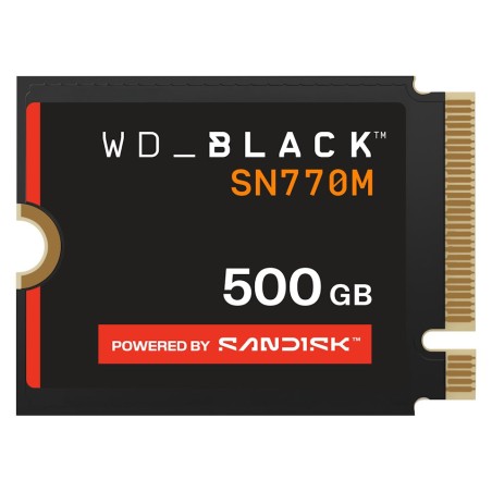 WD Black SN770M POWERED BY SANDISK/500GB/SSD/M.2 NVMe/5R WDS500G3X0G00CHY0