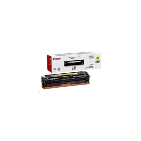 Canon LASER TONER CRG-731Y 1 500 stran BAZAR/POŠKOZENÝ OBAL