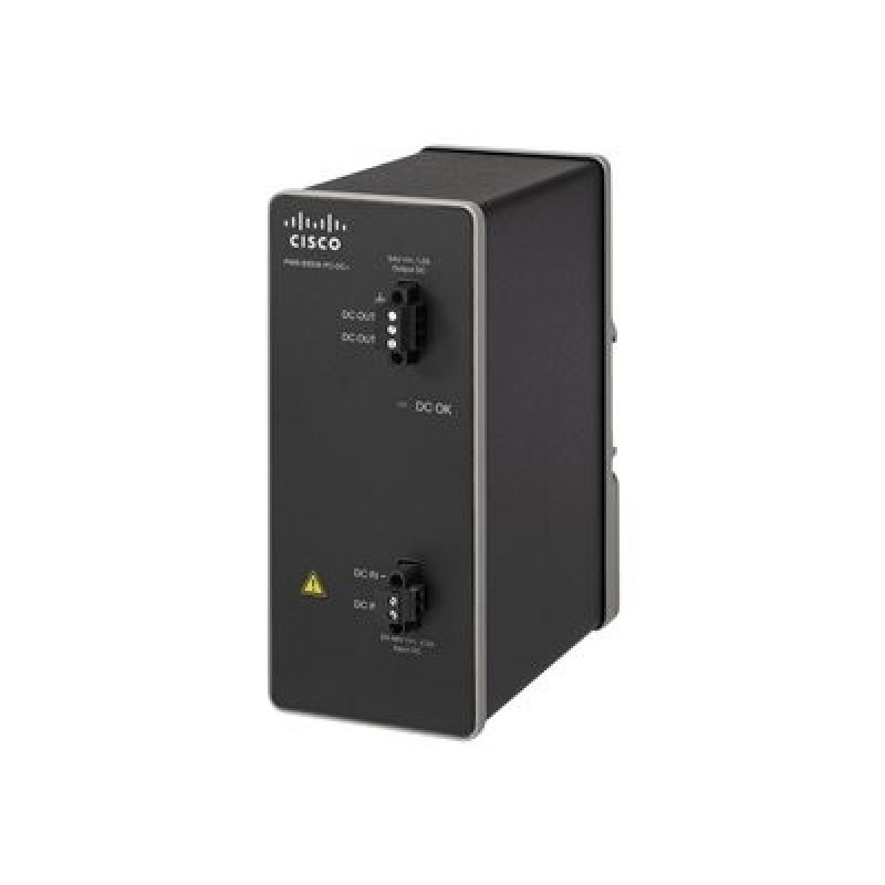 Cisco DC-DC Power Module for POE solution - Silový konvertor (montovatelný na DIN kolejnici) - 18 - 60 V - 65 Watt - pro