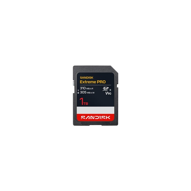 SanDisk Extreme PRO UHS-II V90 Cards UHS SDSDXDE1T00GN4IN