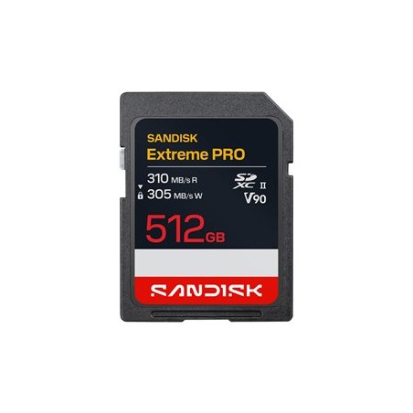 SanDisk Extreme PRO UHS-II V90 Cards UHS SDSDXDE512GGN4IN