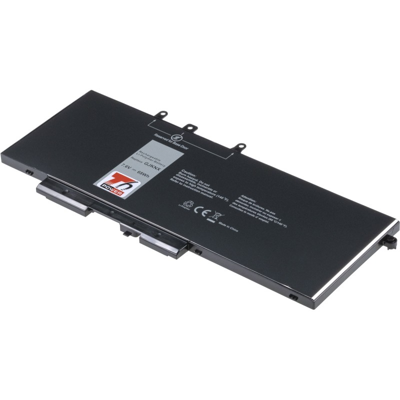 Baterie T6 Power Dell Latitude 5280, 5290, 5480, 5490, 5580, 5590, 8950mAh, 68Wh, 4cell, Li-pol
