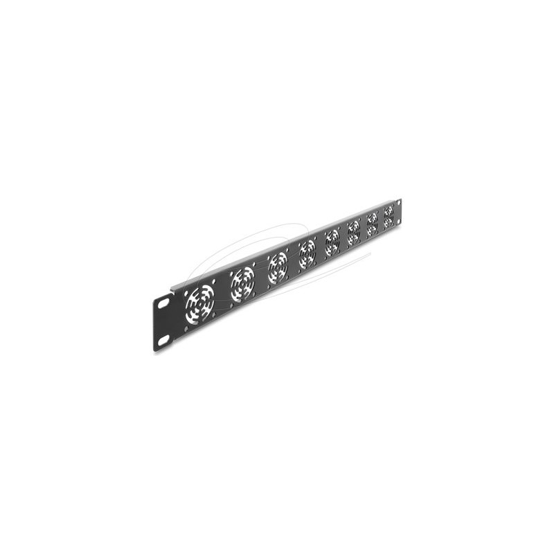 Delock 19 1U Rack Cover for 8 fans 40 x, Delock 19 1U Rack Cover for 8 fans 40 x