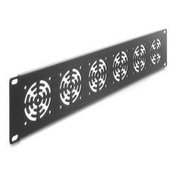 Delock 19 2U Rack Cover for 6 fans 60 x, Delock 19 2U Rack Cover for 6 fans 60 x